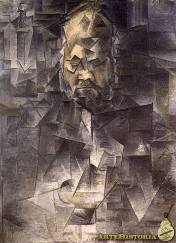 Retrato de Ambroise Vollard. Pablo Picasso.