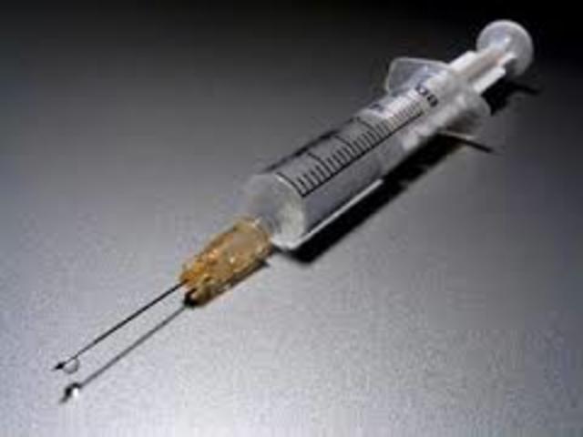 Novocain is first used as a local anaesthetic.