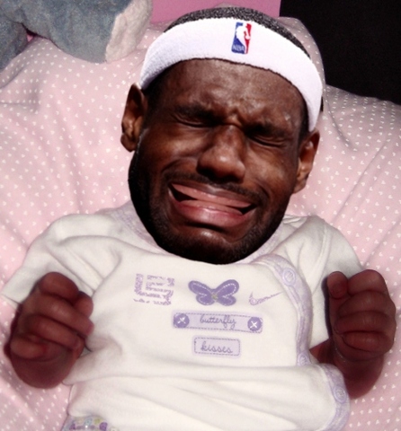 LeBron James was born