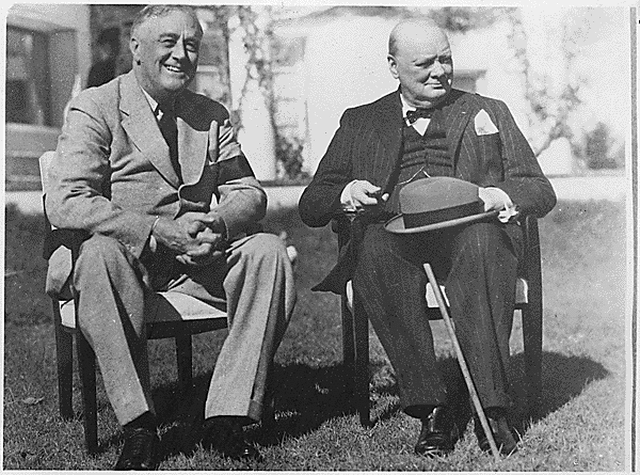 Chuchill and Roosevelt Plan