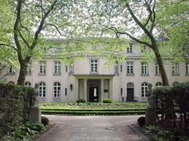 Wannsee Conference starts