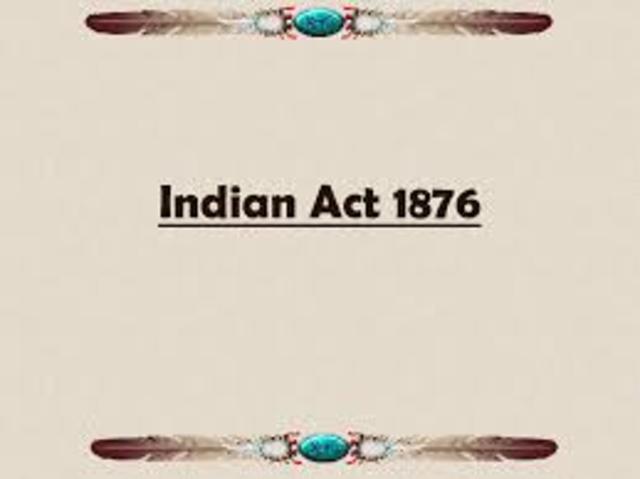 1876 Indian Act