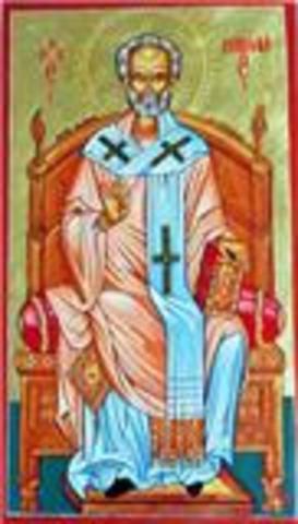 St NIcholas Is revered by the easters church