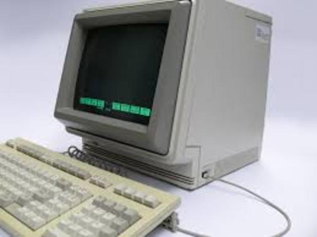 Primer computador con pantalla tactil