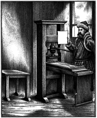 Muere Gutenberg