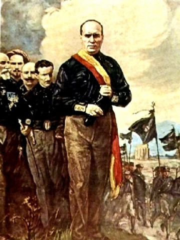 Benito Mussolini becomes the leader of Italy