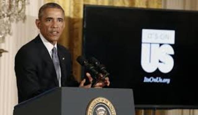 President Obama Launches the It's On Us Campaign