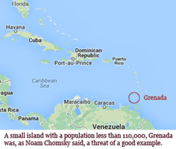 US involvement with Grenada/Latin America