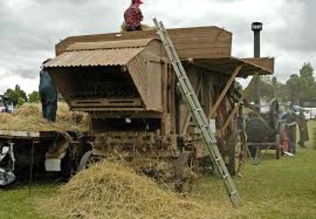threshing machine