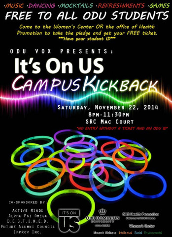 It's On Us Campus Kickback