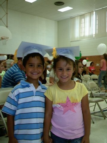 Josh and I graduated Headstart