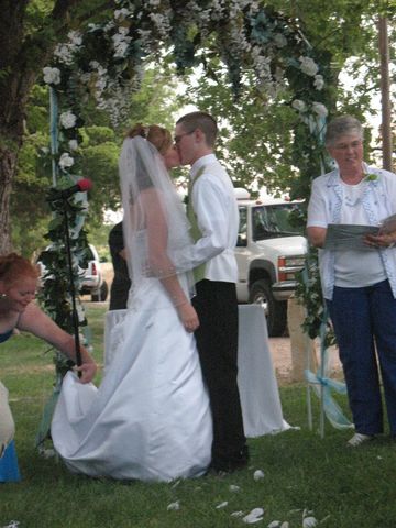 My sister Chelsea got married and I was her bridesmaid