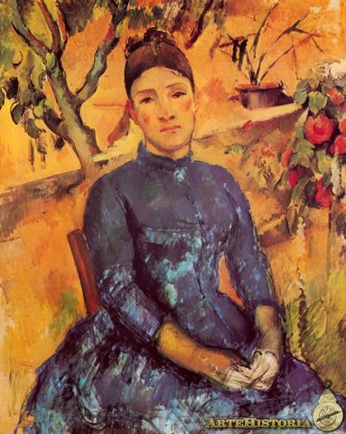 2.	AUTORRETRATO MADAME CÉZANNE EN EL INVERNADERO