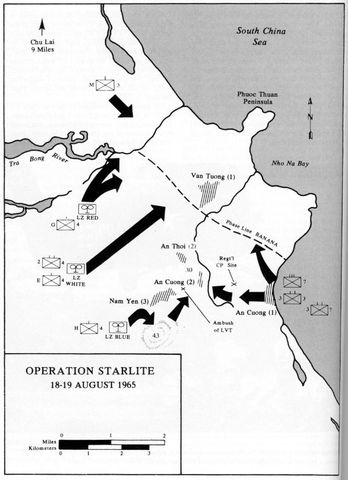 Operation Starlite began