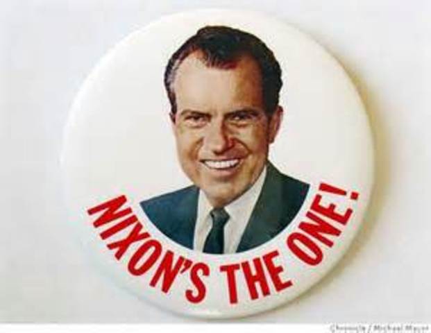 Richard Nixon wins the Presidential Election