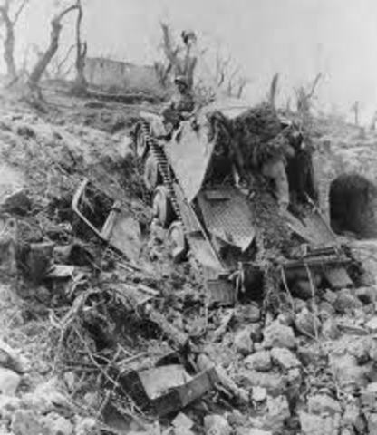 destruction - destruction of  Italy - 199 people killed -1,659 people injured - hasten the fall of Premier Mussolini - Germans