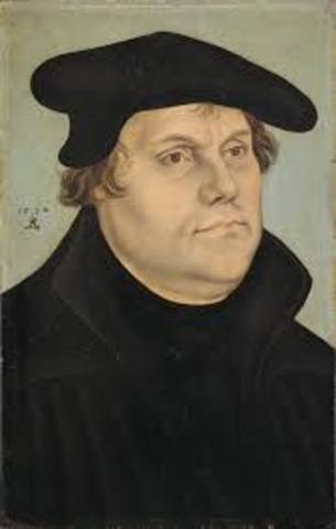 Martin Luther becomes a monk.