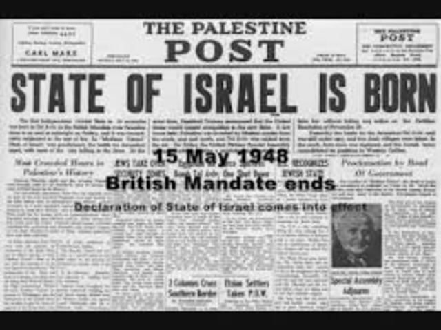 Creation of israel