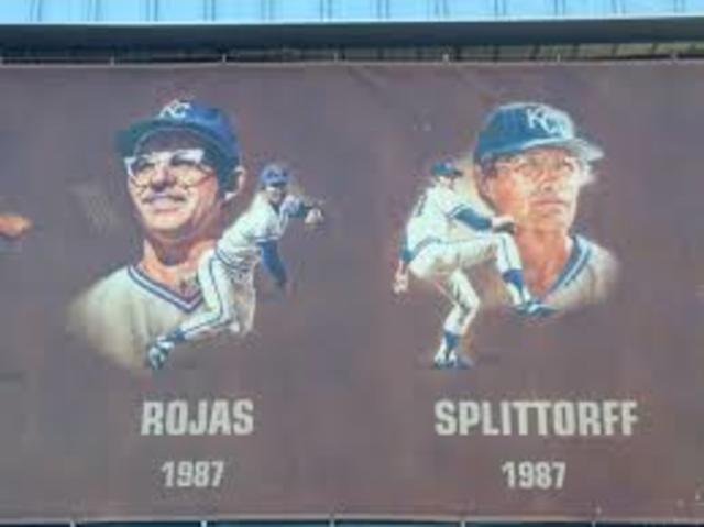 The royals played a big game aginst the yankees