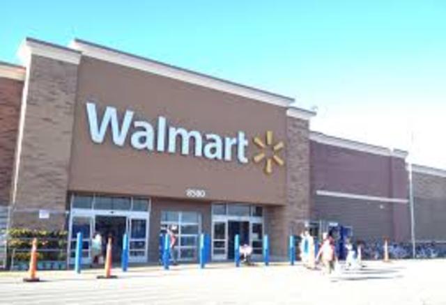 Wal-Mart becomes the world's largest retailer.