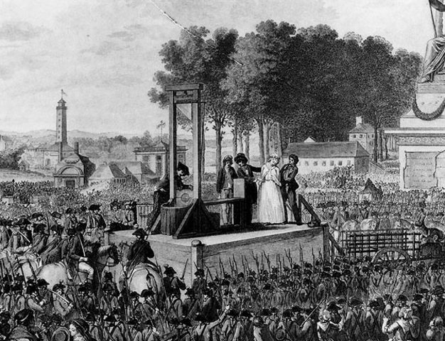 Marie Antoinette Executed