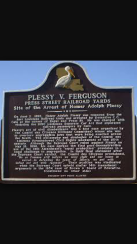 Plessy vs. Ferguson