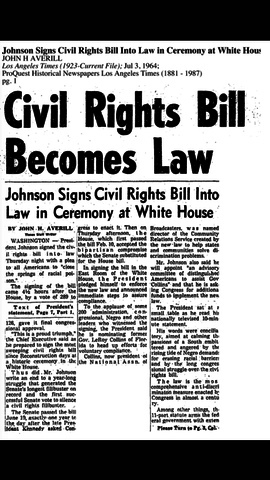Civil Rights Act 1964