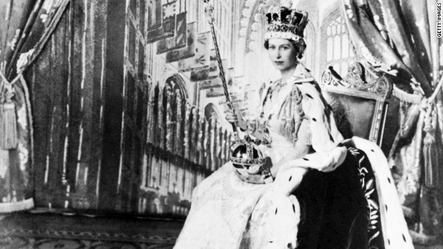 Elizabeth the II becomes queen