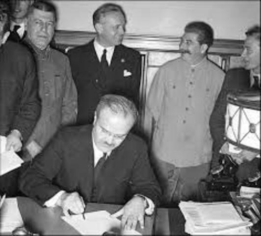 Ribbentrop- Molotov Pact
