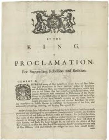 Proclamation Act