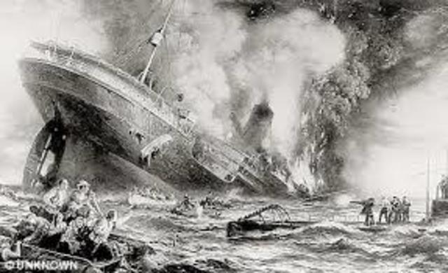 Sinking of French passanger liner Sussex