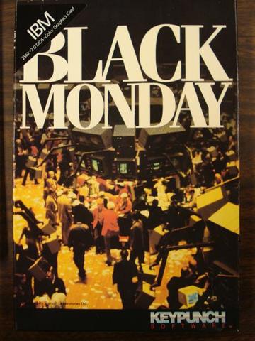 New York Stock Exchange Suffers Huge Drop on "Black Monday"