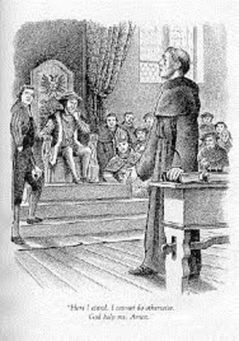 Martin Luther Becomes a Monk