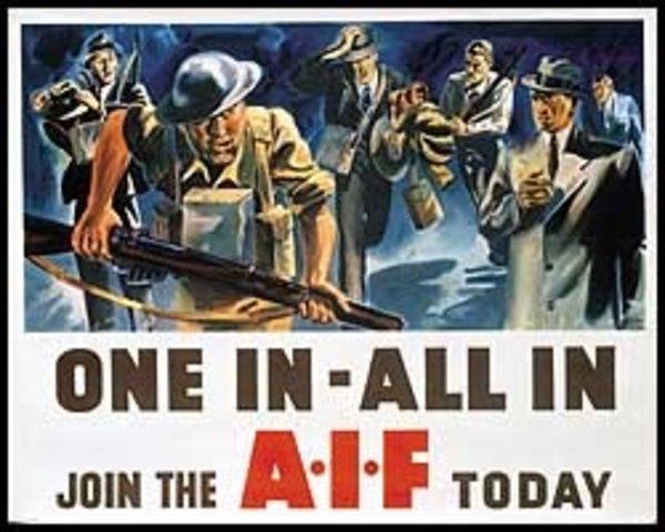 Australia declares war