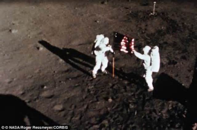 First men to walk on the moon