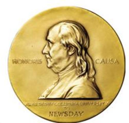 Gwendolyn Brooks won the Pulitzer Prize