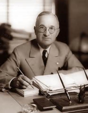 Harry Truman is President