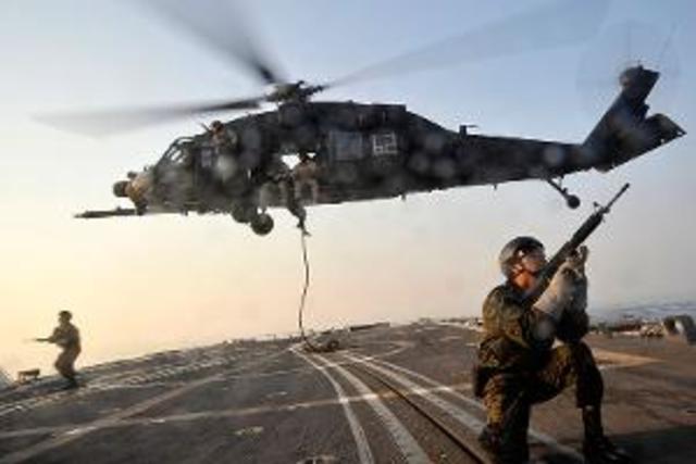 U.S navy forces got attacked by vietnamese people