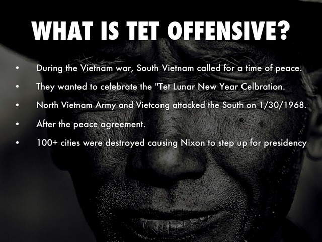 The Tet Offensive began