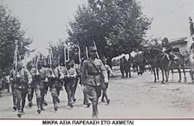 Απόβαση ελληνικών στρατευμάτων στη Σμύρνη