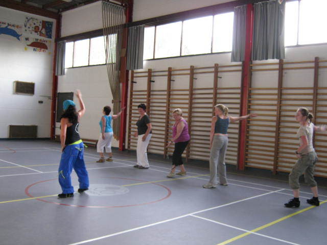 Zumba met de buurt