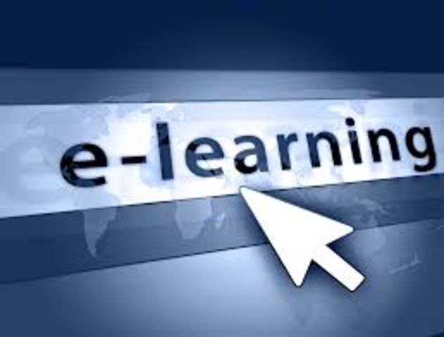 nace el concepto e-learning
