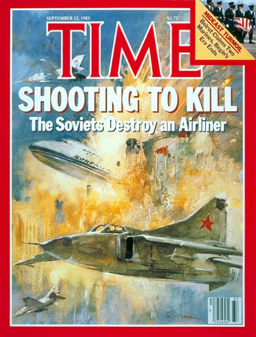 Soviets Shoot Down a Korean Airliner