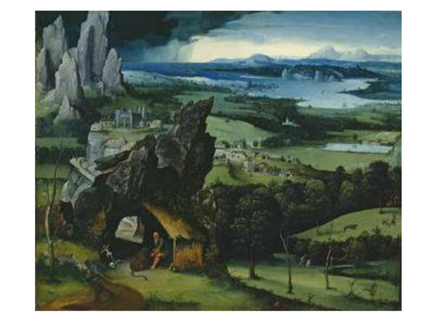 Paisaje con San Jerónimo.