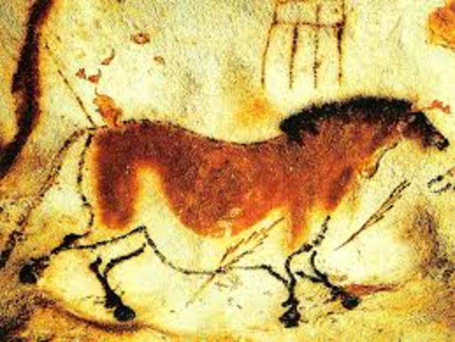 3000 A.C SE CREAN PINTURAS REPRESTRES EN CUEVAS