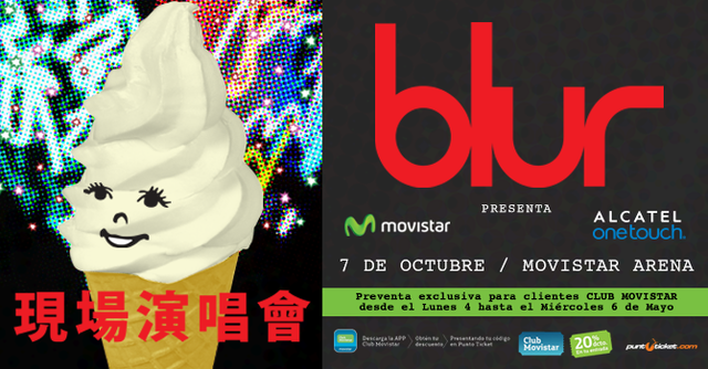 Blur y su regreso a Chile
