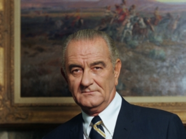 Lyndon B. Johnson elected President