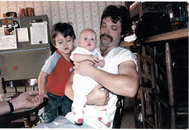 Daddy moved back to michigan first