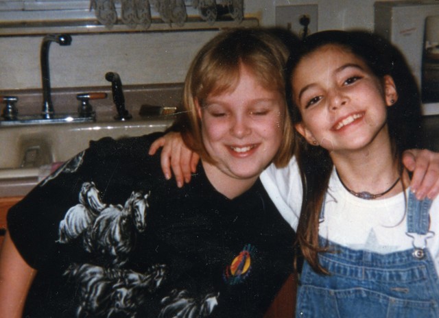 Met the my childhood friend Amber