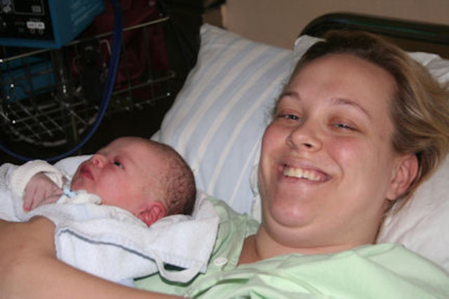 Gave Birth to my son